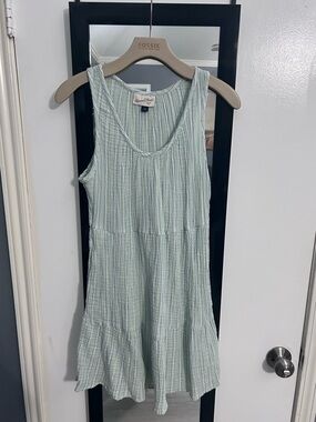 Universal Thread Green Striped Sundress